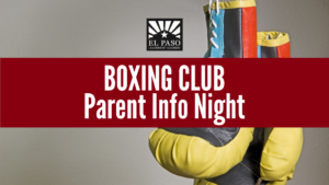 Boxing Club Parent Info Night
